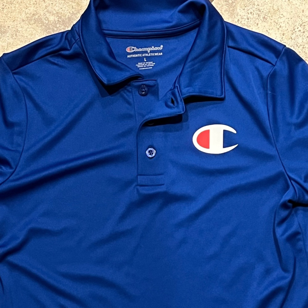 Boys Royal Blue Champion Polo Shirt